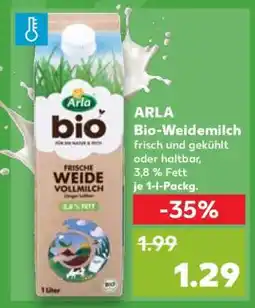 Kaufland Arla Bio Weidemilch Angebot