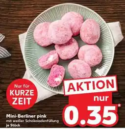 Kaufland Mini-Berliner pink Angebot