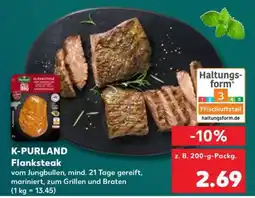 Kaufland K-PURLAND Flanksteak Angebot