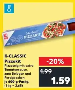 Kaufland K-CLASSIC Pizzakit Angebot