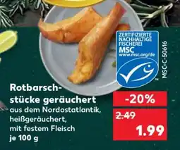 Kaufland Rotbarschstücke geräuchert Angebot
