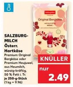 Kaufland SALZBURG-MILCH Österr. Hartkäse Angebot