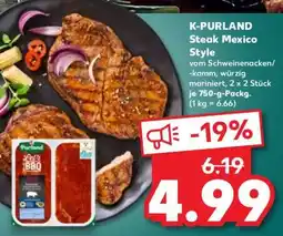 Kaufland K-PURLAND Steak Mexico Style Angebot