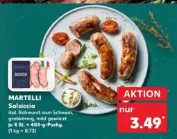Kaufland Martelli Salsiccia Angebot