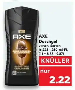 Kaufland AXE Duschgel Angebot