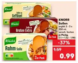Kaufland KNORR Soßen Angebot