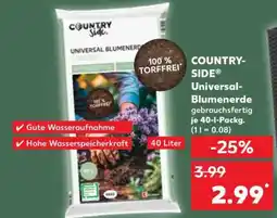 Kaufland COUNTRY-SIDE Universal-Blumenerde Angebot