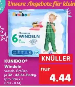 Kaufland KUNIBOO Windeln Angebot
