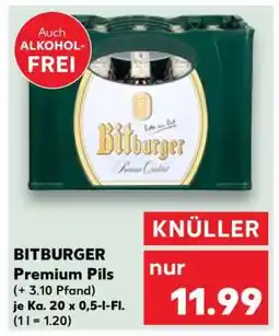 Kaufland Bitburger Premium Pils Angebot