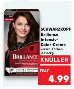 Kaufland Schwarzkopf Brillance Intensiv-Color-Creme Angebot