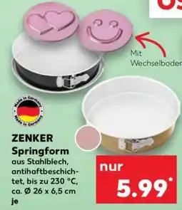 Kaufland ZENKER Springform Angebot