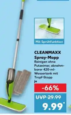 Kaufland CLEANMAXX Spray-Mopp Angebot