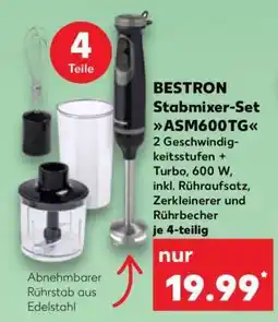 Kaufland BESTRON Stabmixer-Set ASM600TG Angebot