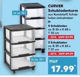 Kaufland CURVER Schubladenturm Angebot