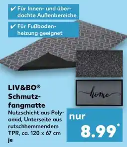 Kaufland LIV&BO Schmutzfangmatte Angebot