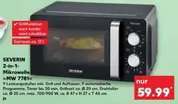 Kaufland SEVERIN 2-in-1-Mikrowelle MW 7781 Angebot