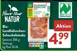 Aldi Süd Bio-Landhähnchen-Schenkelsteaks Angebot
