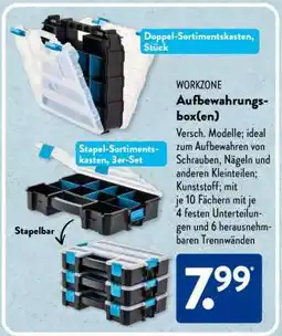 Aldi Süd WORKZONE Aufbewahrungsbox(en) Angebot