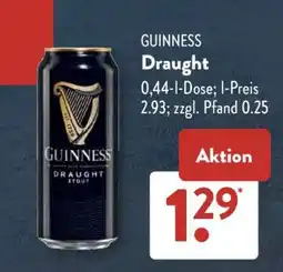 Aldi Süd Guinness Draught Angebot