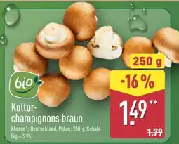 Aldi Nord Kultur- champignons braun Angebot