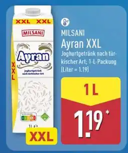 Aldi Nord MILSANI Ayran XXL Angebot