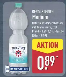 Aldi Nord GEROLSTEINER Medium Angebot