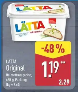 Aldi Nord LÄTTA Original Angebot