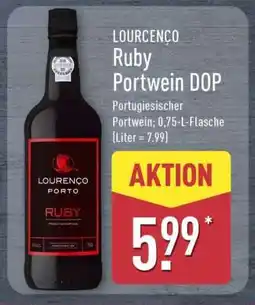 Aldi Nord LOURENÇO Ruby Portwein DOP Angebot
