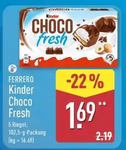 Aldi Nord Kinder Choco Fresh Angebot