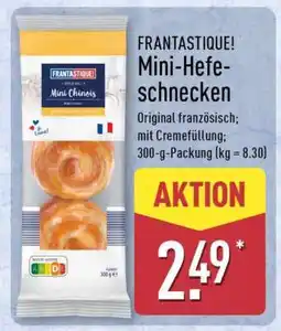 Aldi Nord FRANTASTIQUE! Mini-Hefeschnecken Angebot