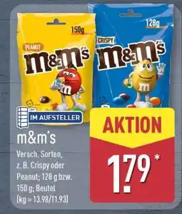 Aldi Nord M&M’s Angebot