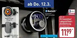Aldi Nord RIDE•GO FM-Transmitter/Ladegerät/Smartphonehalterung Angebot