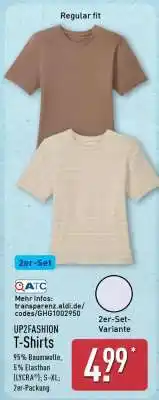 Aldi Nord UP2FASHION T-Shirts Angebot