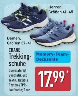Aldi Nord CRANE Trekkingschuhe Angebot