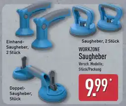 Aldi Nord WORKZONE Saugheber Angebot