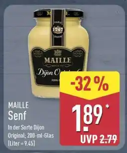 Aldi Nord MAILLE Senf Angebot