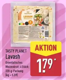 Aldi Nord TASTY PLANET Lavash Angebot