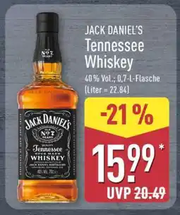Aldi Nord Jack Daniel’s Tennessee Whiskey Angebot