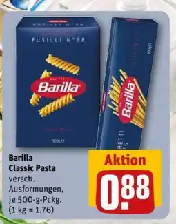 REWE BARILLA Classic Pasta Angebot