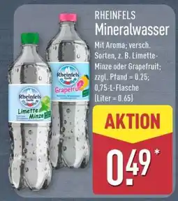 Aldi Nord Rheinfels Mineralwasser Angebot