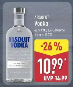 Aldi Nord Absolut Vodka Angebot