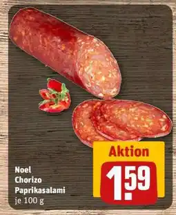 REWE Noel Chorizo Paprikasalami Angebot