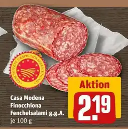 REWE Casa Modena Finocchiona Fenchelsalami g.g.A Angebot