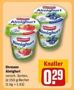 REWE EHRMANN Almighurt Angebot