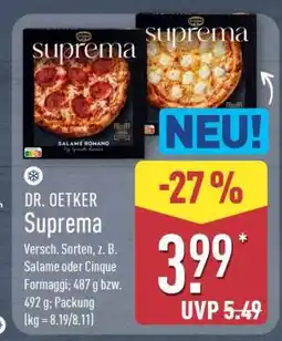 Aldi Nord Dr. Oetker Suprema Angebot