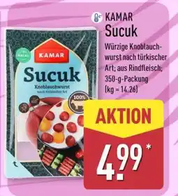 Aldi Nord KAMAR Sucuk Angebot
