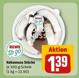 REWE Kokosnuss Stücke Angebot