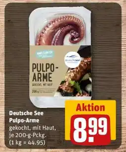 REWE Deutsche See Pulpo Arme Angebot