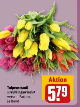 REWE Tulpenstrauß Frühlingswind Angebot