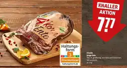 REWE Frische junge Ente Angebot